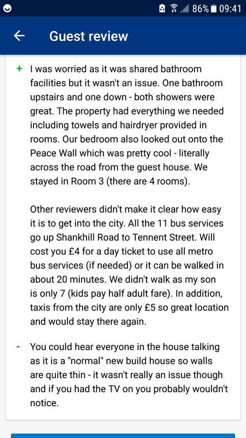 Hotel Lawnbrook Town House à Belfast Extérieur photo